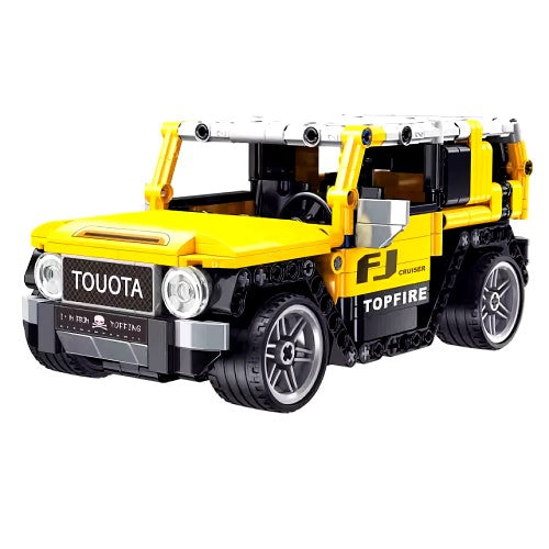 497 PCS Car Building Blocks Set, 1:18 Cruiser Car Model with Pull-Back Motor 497 PCS Car Building Blocks Set, 1:18 Cruiser Car Model with Pull-Back Motor